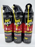 (3) Raid Max Ant & Roach Killer 14.5 Oz. 655571  COMBINESHIP