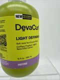 Deva Curl LIGHT DEFINING GEL Soft Hold No-Crunch Styler 12oz COMBINESHIP