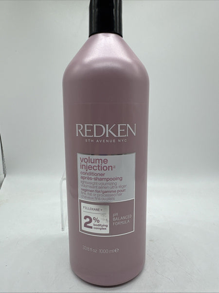 Redken Volume Injection Conditioner Lightweight Ph Balance Hair 33.8 COMBINESHIP