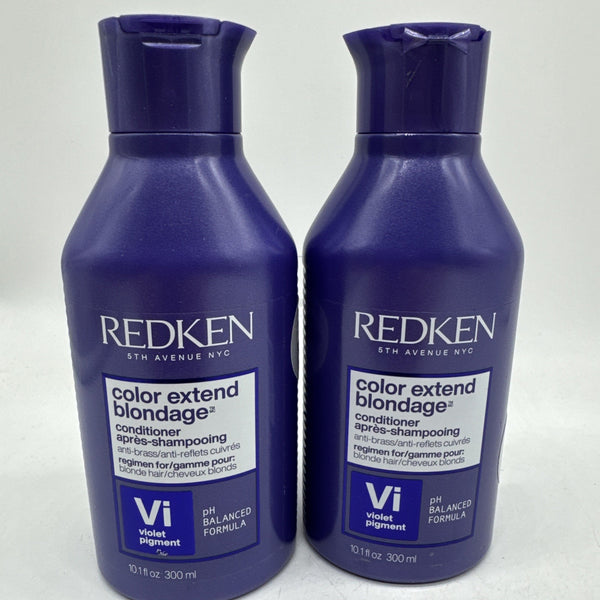(2) Redken Color Extend Blonde￼ Conditioner Ph Balance 10.1oz Violet COMBINESHIP