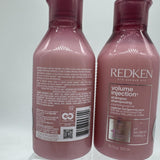 (2) Redken Volume Injection Shampoo Hair Shine Condition Ph Balance 10.1oz