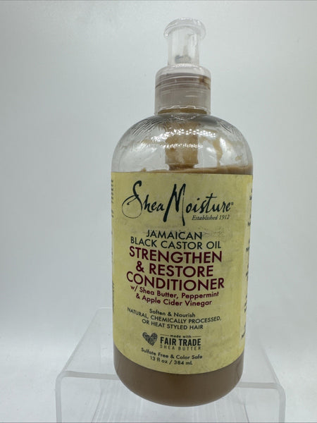 Shea Moisture Jamaican Black Hair Conditioner W/ Castor Oil Soften Nourish  13oz