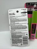 (2) Maybelline 142 Brown Brownish Black Great Lash Mascara Volume No Clump