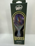 Wet Brush WICKED "Wickedly Beautiful" Detangler Brush & Bow Clip  Iridescent