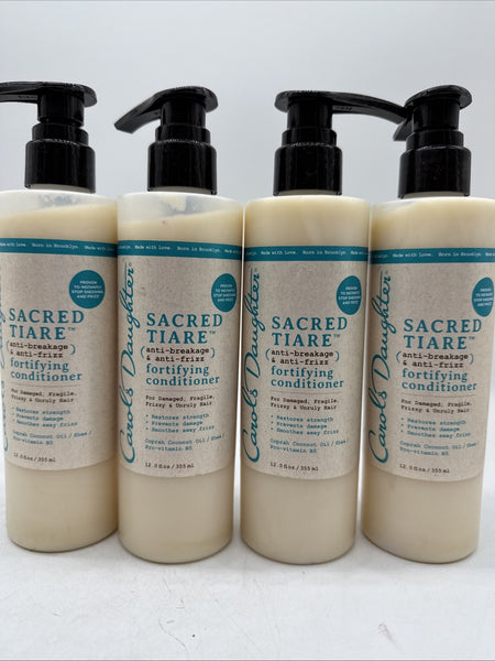 (4) Carols Daughter Sacred Tiare Anti-Breakage & Anti-Frizz Conditioner 12 Oz