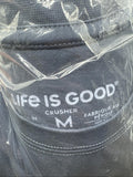 Medium Life Is Good Tie Dye Surf Crusher Navy Blue T-Shirt Women’s COMBINESHIP