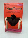 Thinx Teens 9/10 S/P Cotton Black Bikini Leakproof Period Underwear 1 Pair