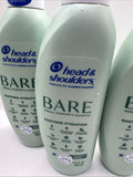 (4) Head & Shoulders BARE Soothing Hydration Dandruff Shampoo  13.5 Oz