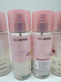(4) Solinotes Cerisier Cherry Blossom Scented Hair & Body Mist 250ml 8.45oz