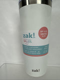 Zak! Everyday Smiled Insulated 20oz Tumbler Creme White Coffee