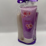 Japanese Cherry Blossom Body Fantasies 3 Piece Set Lotion Body Wash Spray