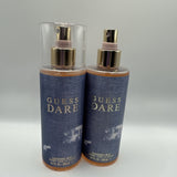 (2) Guess Dare by Guess, 8.4 oz Fragrance Mist for Women Gift Set