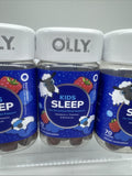 (5) Olly Kids Sleep L-Theanine Botanicals 70 Gummies RazzBerry 12/25