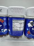 (5) Olly Kids Sleep L-Theanine Botanicals 70 Gummies RazzBerry 12/25