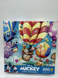 Ceaco Disney Mickey & Friend Hot Air Balloon  300 Oversized Piece Jigsaw Puzzle