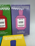(5) Brite Hair & Body Spray Repairing Peptide Fragrance Gift Set Perfume 3.38oz