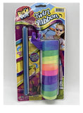 Dance Ribbons Rainbow Streamers Rhythmic Gymnastics Baton Twirling Wands 12'