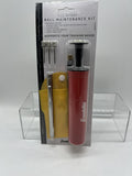 (2) Franklin All Sport Ball Air Inflating Kit Pump Needles Pressure Gauge Tire