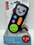 Fisher Price Laugh & Learn Stream & Learn Remote Toy Interactive Sounds Alphabet