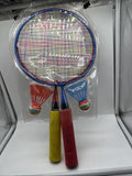 Sport Design Action Game Smash Volley Table Tennis Badminton Racquets Birdie