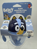 Bluey Trainer Weighted Straw Cup Toddler 7oz Handle Spill Proof Baby COMBINESHIP