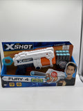 Zuru X-Shot Excel Fury 4 New in Box Includes 8 Foam Darts Toy 90ft Shot
