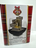 The Original Fun Workshop Battery Operated Waterfall TableTop Fountain Decor