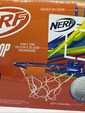 Nerf Nerfoop Mini Kid Over Door Basketball Hoop Set Indoor Toy Ball backboard