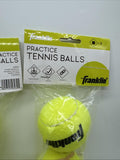 (2) Franklin Sports Practice Tennis Balls Can - 3pk COMBINESHIP