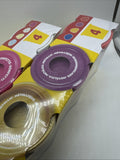 (2) Play-Doh 4 Pack Metallic Shine Confetti Compound Christmas Stocking Stuffer