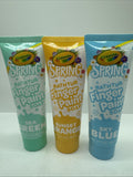 (3)  Kids Bathtub Finger Paint Soap Spring Sea Green Sunset Orange Sky Blue