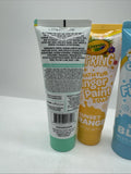 (3)  Kids Bathtub Finger Paint Soap Spring Sea Green Sunset Orange Sky Blue