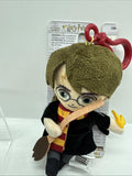 (2) HARRY POTTER CLIP ON Wizard CHARM BAG CHARM KEYRING PLUSH TOY PLUSHIE HEDWIG
