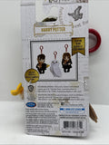 (2) HARRY POTTER CLIP ON Wizard CHARM BAG CHARM KEYRING PLUSH TOY PLUSHIE HEDWIG