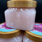 (3) Tree Hut Moroccan Rose Shea Sugar Scrub 18 oz Exfoliating Hydrating Rosehip