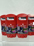 (4) Old Spice Dark Knight Batman Gift Set Deodorant Black Cherry  Nightfall 2.6o