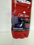 (4) Old Spice Dark Knight Batman Gift Set Deodorant Black Cherry  Nightfall 2.6o