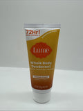 LUME Invisible Creme TOASTED COCONUT Whole Body Deodorant 2.2 Oz - ALUMINUM FREE