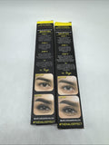 (2) Espresso Angle Bristle Tip Pen Arches & Halos Eyebrow Brow Liner Fill Pencil