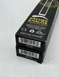 (2) Charcoal Angle Bristle Tip Pen Arches & Halos Eyebrow Brow Liner Fill Pencil