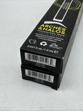 (2) Charcoal Angle Bristle Tip Pen Arches & Halos Eyebrow Brow Liner Fill Pencil