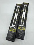 (2) Dark Brown Microfiber Tint Mousse  Arches & Halos Eyebrow Brow Filler Waterp