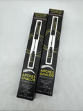 (2) Dark Brown Microfiber Tint Mousse  Arches & Halos Eyebrow Brow Filler Waterp