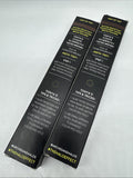 (2) Dark Brown Microfiber Tint Mousse  Arches & Halos Eyebrow Brow Filler Waterp