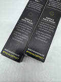 (2) Dark Brown Microfiber Tint Mousse  Arches & Halos Eyebrow Brow Filler Waterp