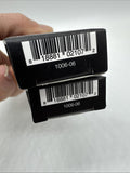 (2) Dark Brown Microfiber Tint Mousse  Arches & Halos Eyebrow Brow Filler Waterp