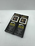 (2) Dark Brown Duo Luxury Brow Powder Contour Arches & Halos Eyebrow Filler