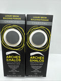 (2) Charcoal Luxury Pomade Paint Pot Arches & Halos Eyebrow Brow Liner Fill Shap