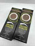 (2) Warm Brown Luxury Pomade Paint Pot Arches & Halos Eyebrow Brow Liner Filler