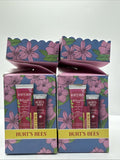 (2) Burt's Bees Watermelon & Mint Gift Box Hand Creme Tinted Balm Lip Balm